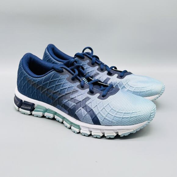 Asics Shoes Womens 7.5 Navy Blue GEL Quantum 180 4 Athletic Running Sneakers - Picture 2 of 13